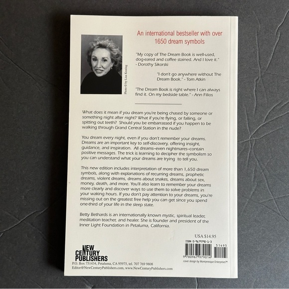 The Dream Book by Betty Bethards | Dreams | Paperback Book - Picture 2 of 5